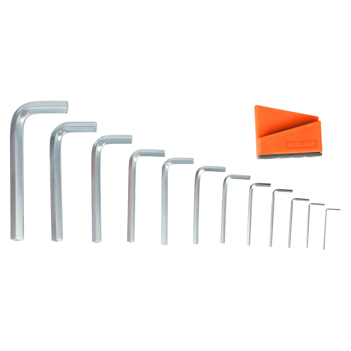 Набор ключей шестигранных коротких 12пр. (1.5-14мм) пласт.подвес