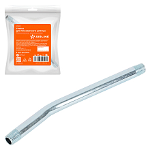 Трубка для плунжерного шприца 150мм металлическая, изогнутая, усиленная