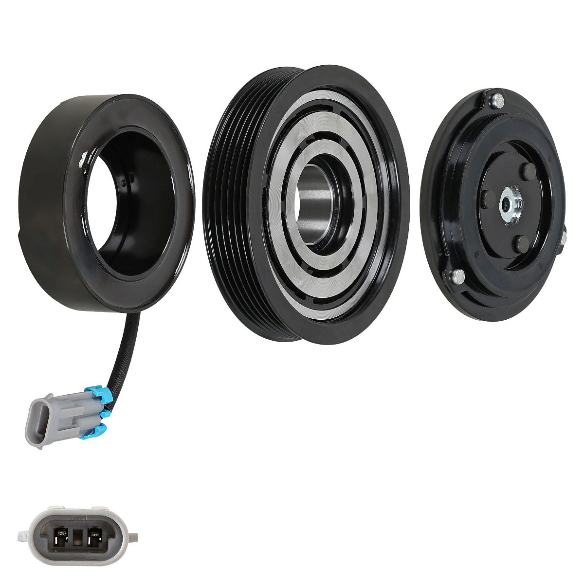 Муфта электромагнитная для компрессора кондиционера LCAC 0909 LUZAR