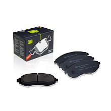 Колодки тормозные дисковые передние для автомобилей Chevrolet Aveo (02-) / Aveo T255 (08-)