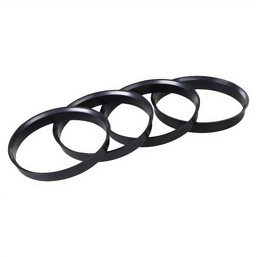 Кольцо центровочное для литого диска 65.1-63.4мм, комплект 4 шт., пластик