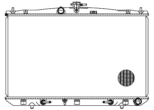 Радиатор охлаждения для автомобилей Lexus RX 350/450h (09-)