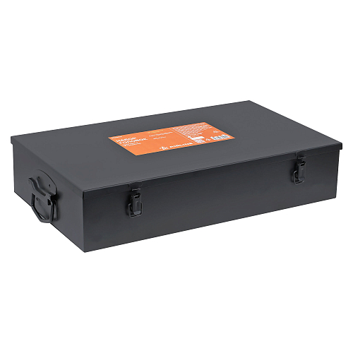 Набор головок ударных 1"DR L=90мм, 16пр. (36-90мм) металл.кейс