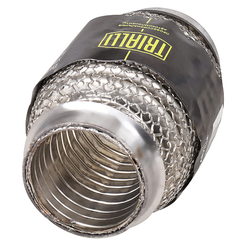 Виброкомпенсатор выхлопной трубы (Гофра) 40x100 Hydra/Wire Mesh (нержавеющая сталь)