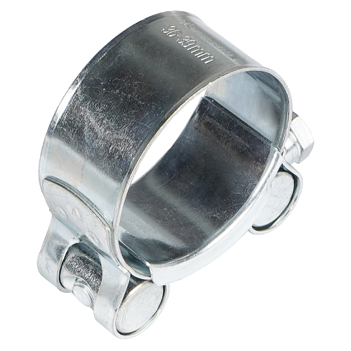 Хомут силовой 36-39/20мм, шарнирный, W1(оцинк.)