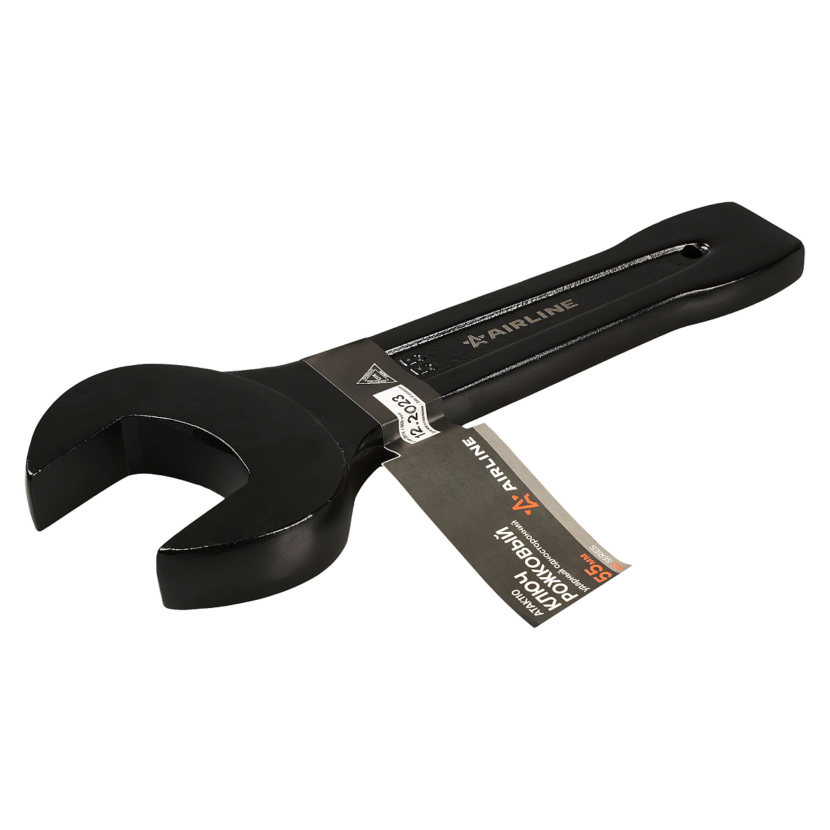 Ключ рожковый ударный односторонний 55мм, L=295-315мм