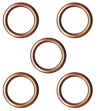 Прокладка масляной пробки для а/м Renault/Nissan/Peugeot/Citroen (кмпл. 5 шт)