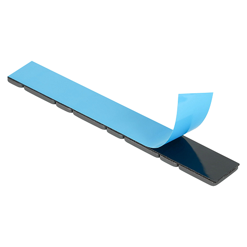 Груз балансировочный самоклеящийся стальной 4*5гр/4*10гр, 50 шт., темно-серый (графит)