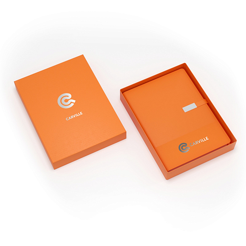 Ежедневник CARVILLE с беспроводной зарядкой