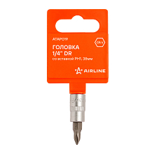 Головка 1/4"DR со вставкой PH1, L=37мм
