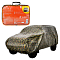 Чехол-тент на автомобиль защитный, L (520х192х120см) молния для двери, летний камуфляж