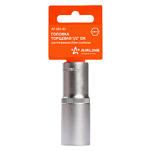 Головка торцевая 1/2"DR шестигранная 21мм, L=78мм пласт.подвес