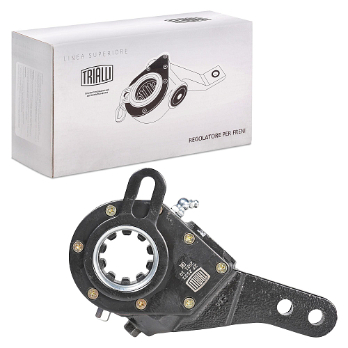 Рычаг тормоза регулировочный автоматический (трещотка) для автомобилей МАЗ 103 / 104 / 105 / 107 / 152 / 6430 / ПАЗ передний левый / правый (широкий шлиц)