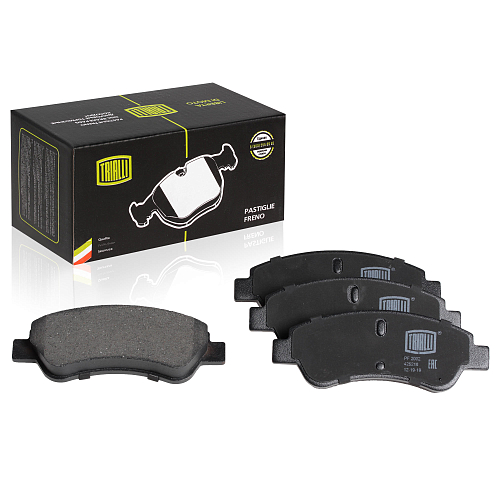 Колодки тормозные дисковые передние для автомобилей Peugeot 207 (06-)