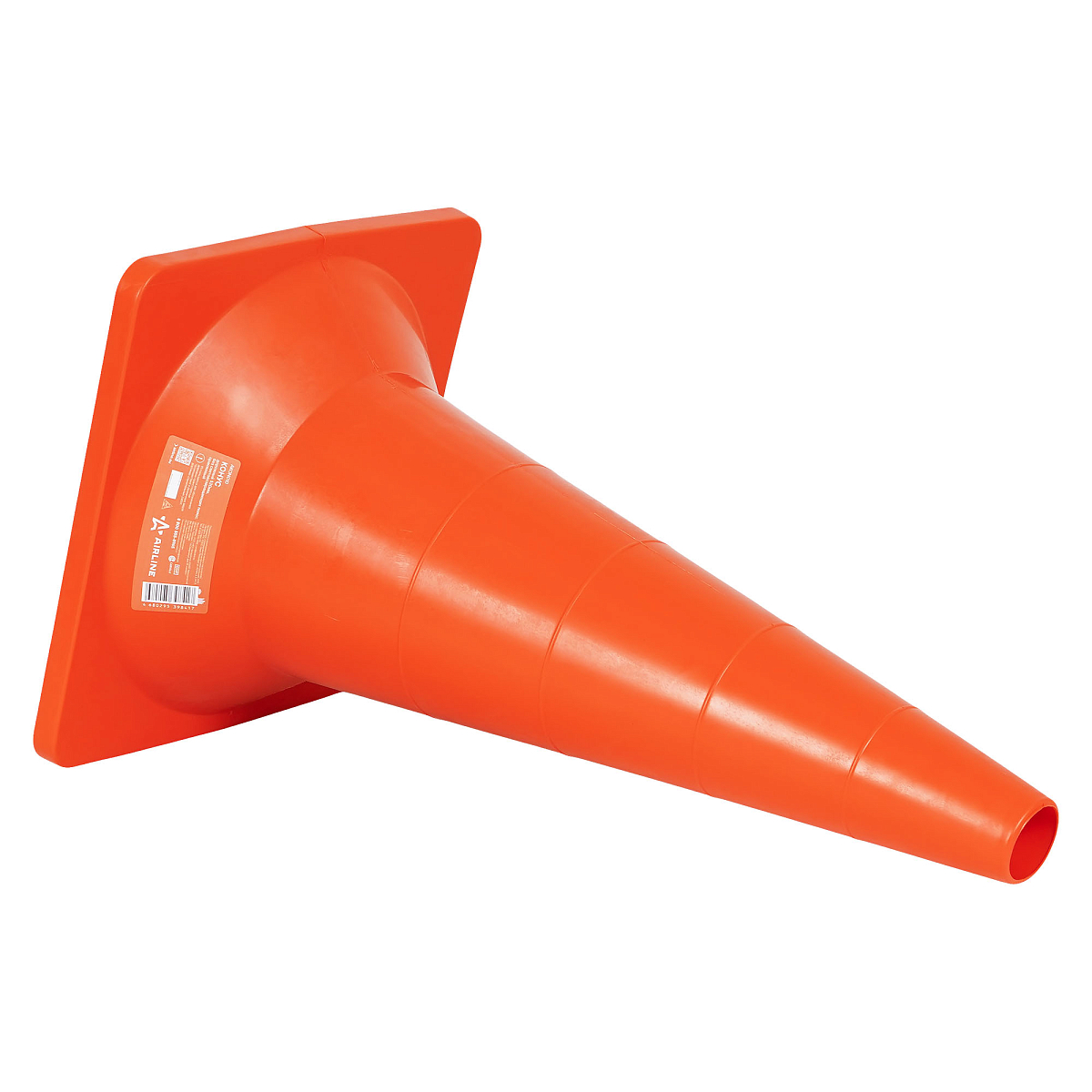 Конус дорожный 520мм, без световозвр.полос, оранжевый