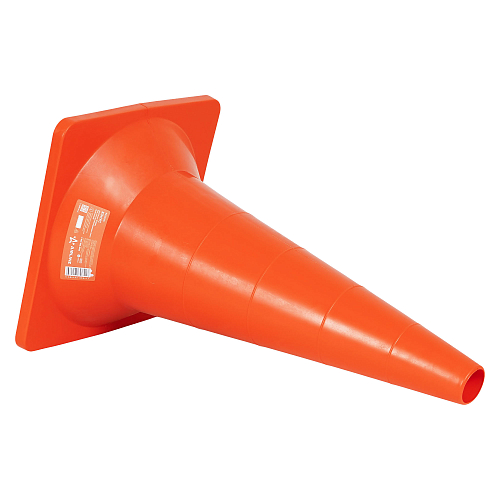 Конус дорожный 520мм, без световозвр.полос, оранжевый