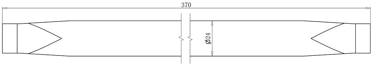 Осушитель конденсера для автомобилей Ford Mondeo IV (07-)/Volvo S60 (10-)/S80 (06-) (370*24 мм.)