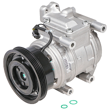 Компрессор кондиционера для автомобилей Tucson/Sportage II (04-) (тип Doowon) (с 2006) (LCAC 0881)