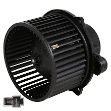 Электровентилятор отопителя для автомобилей Лада 2190 Гранта, 2170 2171 2172 Приора, Калина 2, Datsun on-Do (тип Halla)