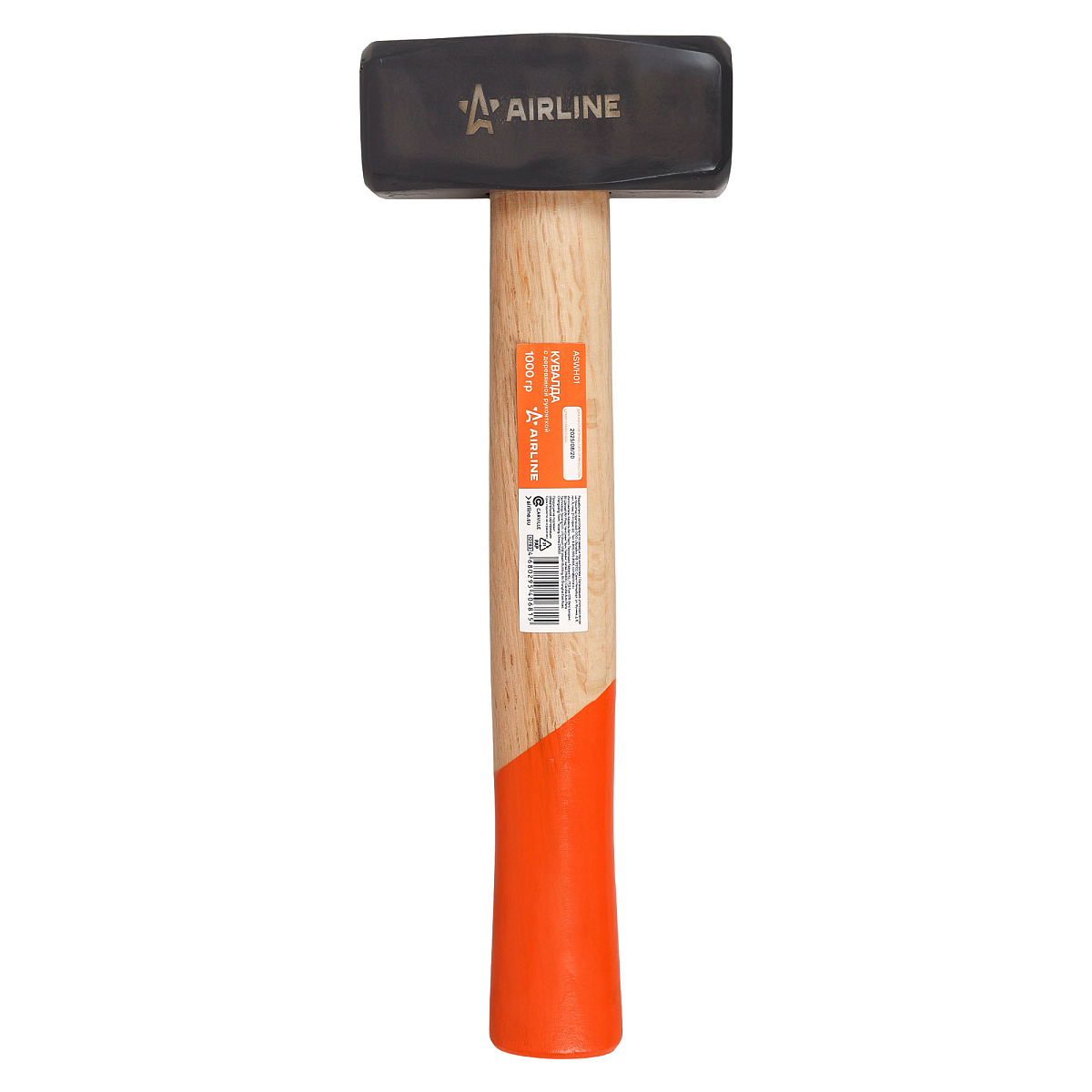 Кувалда с деревянной рукояткой 1000гр