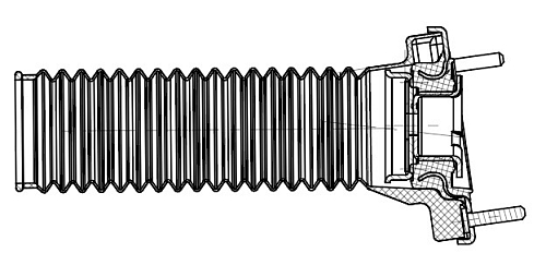 Опора амортизатора для автомобилей Toyota Camry (06-) (задняя левая) (с пыльником)