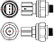 Датчик давления хладагента для автомобилей Honda Civic (06-)/CR-V (06-)