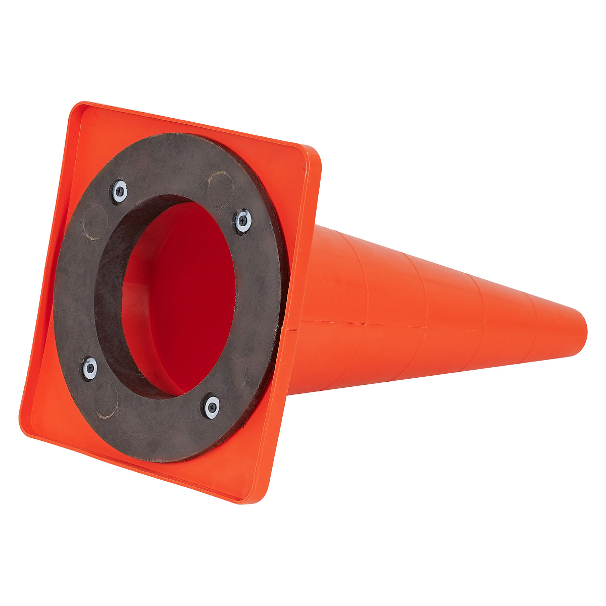 Конус дорожный 520мм, без световозвр.полос с утяжелителем, оранжевый