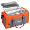 Сумка-холодильник (термосумка) 30л, 50*26*25см, цвет оранжевый/серый