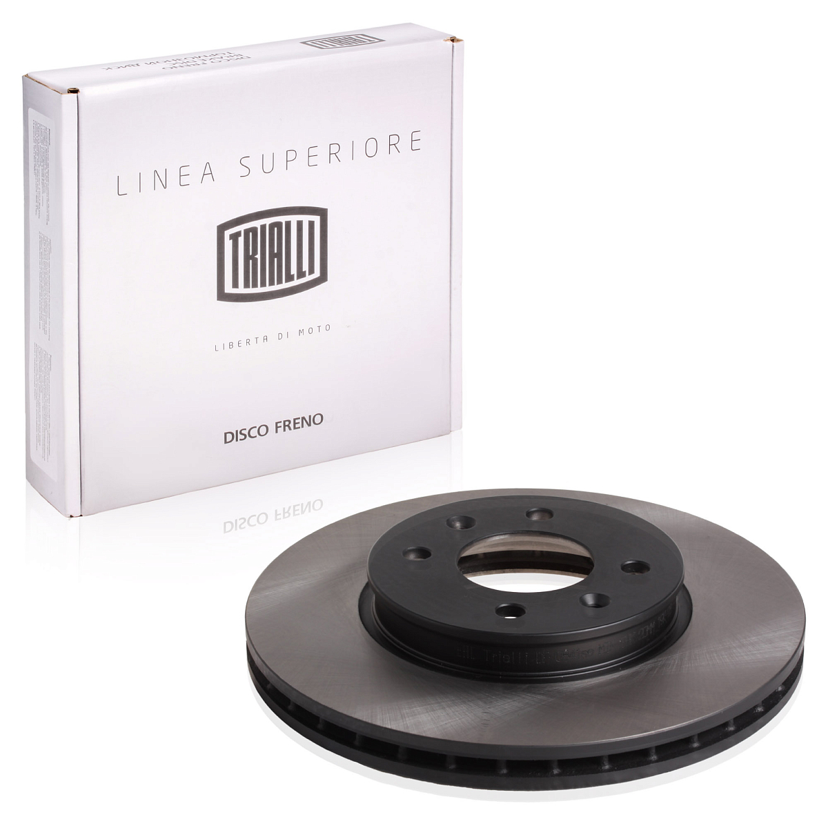 Диски тормозные для автомобилей Hyundai Solaris (10-) (17-) передний d=256 PRO (перфорированный / слотированный / окрашенный)