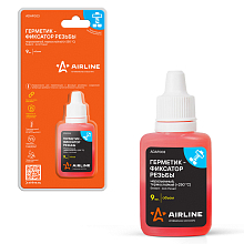 Герметик-фиксатор резьбы, неразъемный, термостойкий (+250 С), 9 мл., одност.блистер