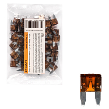 Предохранители "мини" 7,5A в пакете 50шт.