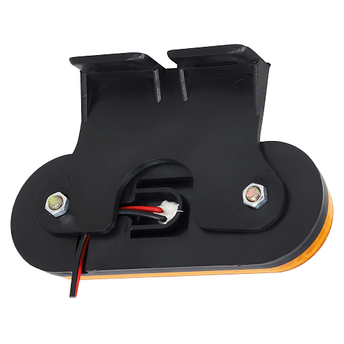 Огонь габаритный светодиодный, 12/24В, оранжевый, съемный кронштейн, комплект 4 шт.