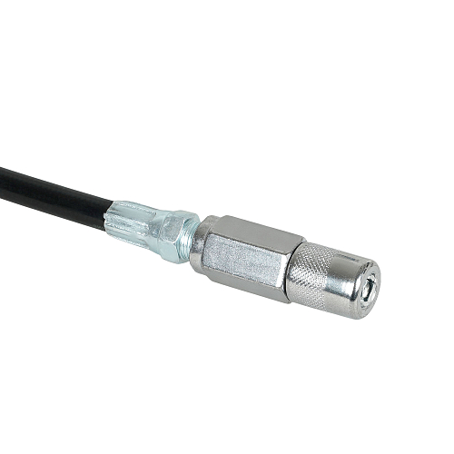 Шланг для плунжерного шприца 400мм нейлоновый, с наконечником-насадкой