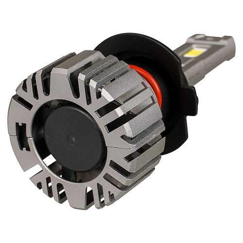 Лампа светодиодная H7 PRO, 50Вт, 9200Лм (4600Лм x 2), 6000К (Белый), 12/24В, комплект 2 шт.