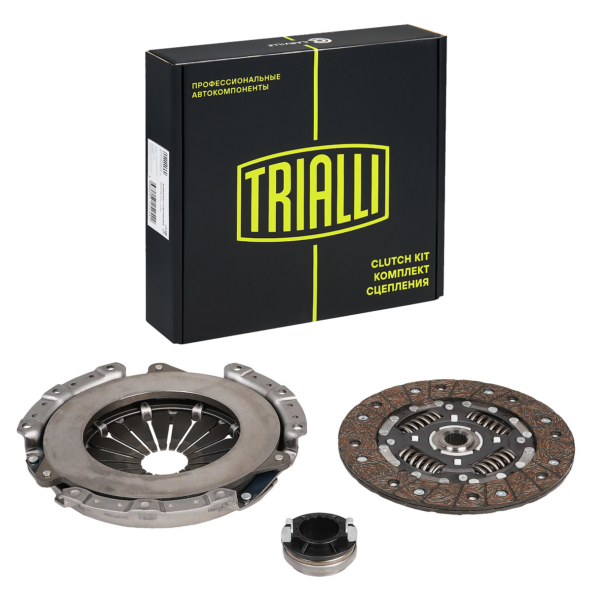 Комплект сцепления для автомобилей Hyundai Solaris I (10-) / Elantra IV (06-) / V (11-) / KIA Rio II (05-) / Rio III (11-) 1.4i / 1.6i (5МКПП) в сборе с муфтой