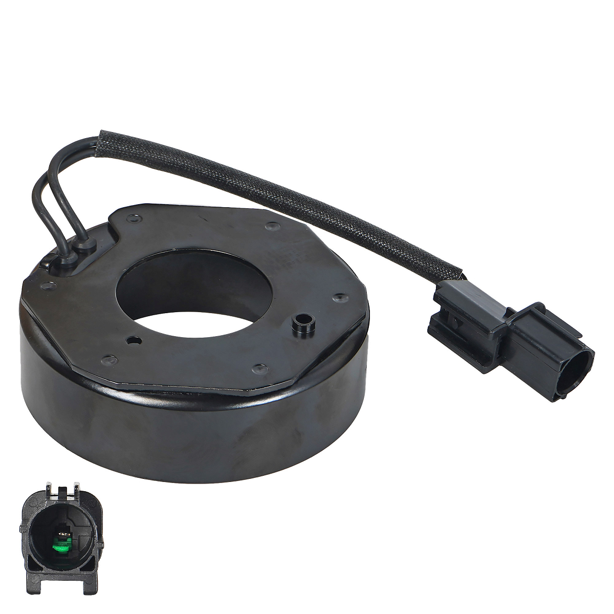 Катушка электромагнитная компрессора кондиционера для автомобилей Hyundai Solaris (10-)/Kia Rio (10-)