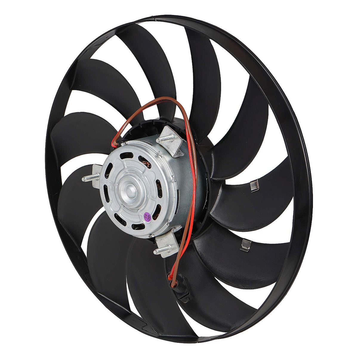 Электровентилятор охлаждения для автомобилей VW Transporter T4 (90-) (345мм.) (без кожуха)