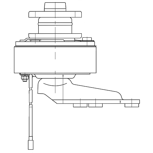 Муфта вентилятора электромагнитная для автомобилей ГАЗель Next Evotech