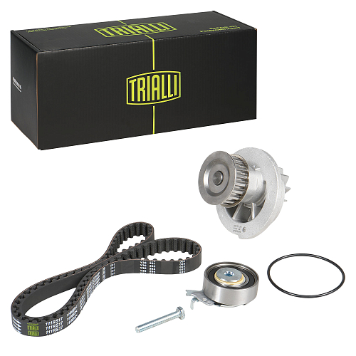 Ремкомплект ГРМ для автомобилей Opel Vectra (88-) 1.6i (помпаLuzar/ремень HNBR/1 ролик)