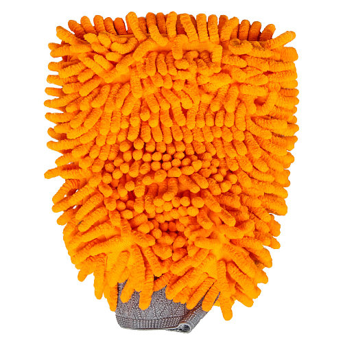 Варежка-шиншилла оранжевый ворс (25*20 см)