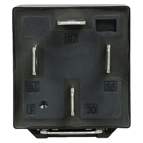 Реле 24V 20A 4 контакта (с кронштейном, без резистора)