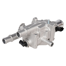 Термостат для автомобилей Chevrolet Cruze (09-)/Aveo T300 (11-) (в сборе с алюминиевым корпусом)