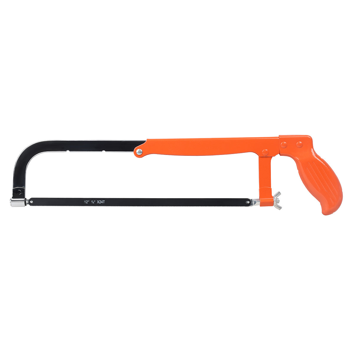 Ножовка по металлу 200-300мм с изменяемым размером, металлическая рама