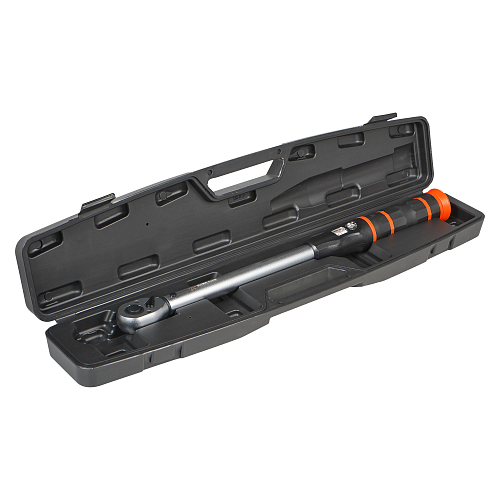 Ключ динамометрический 1/2" 40-210Нм PRO, шкала в окошке, кейс