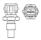 Датчик температуры для автомобилей Sitrak C7H (21-)/Howo T5G (12-) [MC11/MC13]
