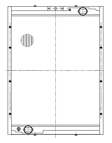 Радиатор охлаждения для автомобилей КАМАЗ 65115 (Heavy Duty) (повышенная теплоотдача, сердцевина 76мм)