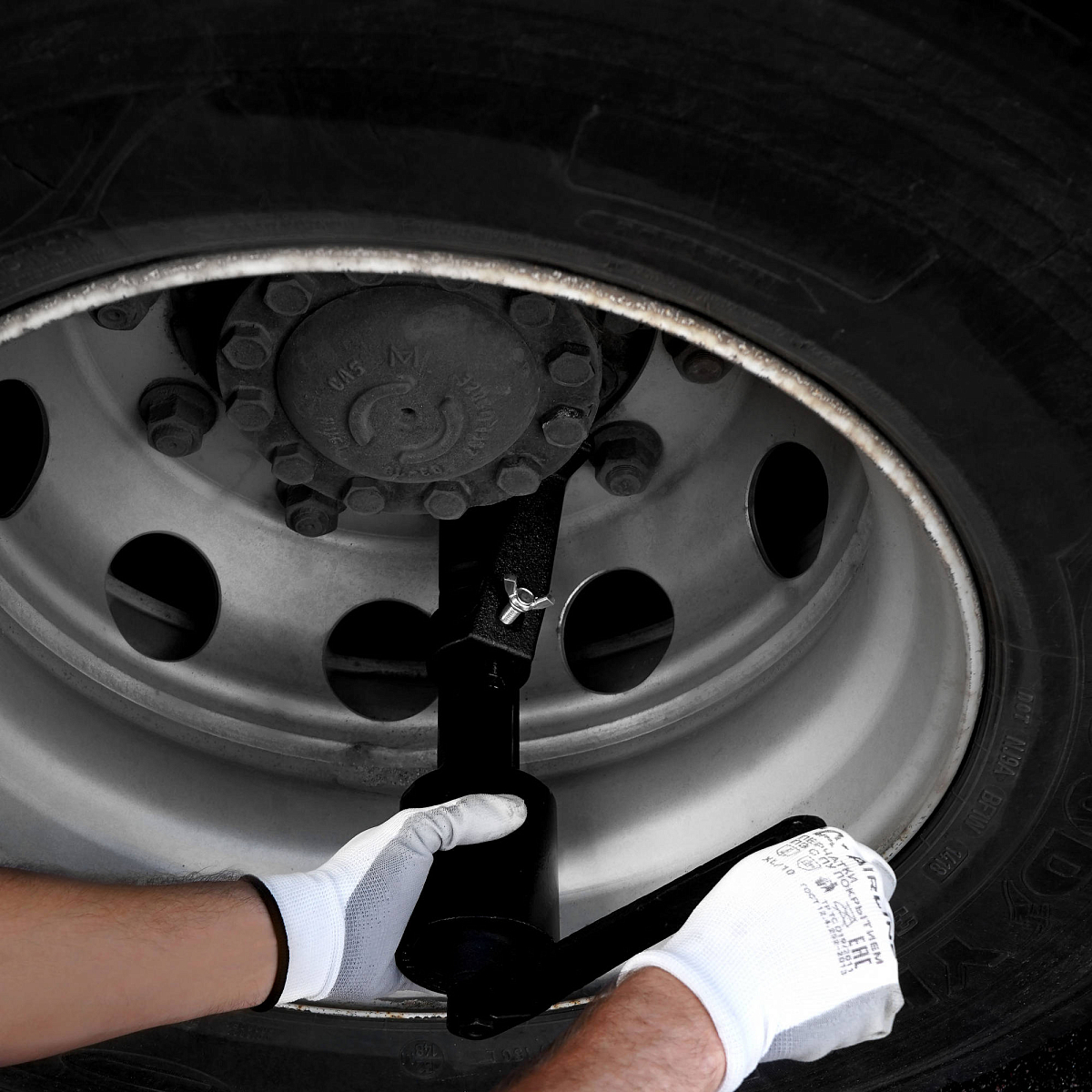 Гайковерт механич. 1"DR 4800Нм 1:56, 1:3.8 двухскорост. 290-360мм пласт.кейс