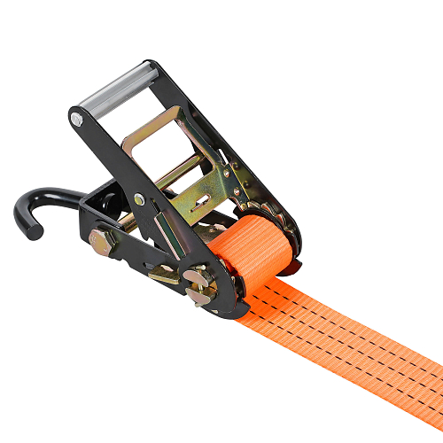 Ремень крепления автовозный с храповиком и резиновым контроллером 4 т, 3 м