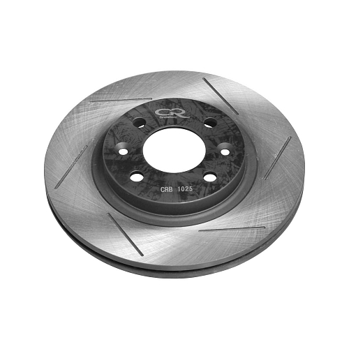 Диски тормозные высокоуглеродистый с технической выточкой и окраской передний левый для автомобилей Renault Logan (07-) d=259 4*100 (серия Carville Racing)