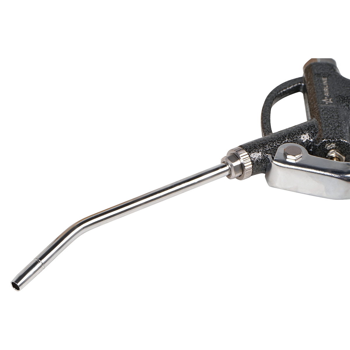 Пистолет продувочный пневматический металл. L=110мм PRO прорезиненная рукоятка